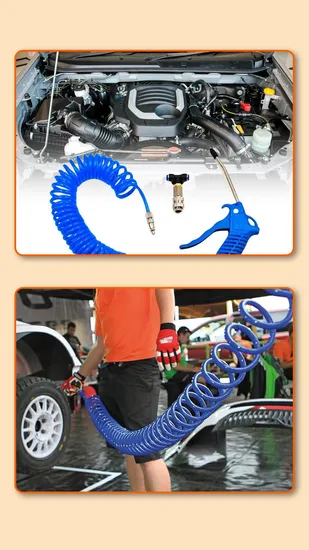 Air Hose Pipe Inner Polyurethane Outer Retardant Synthetic Flame Resistant Tube